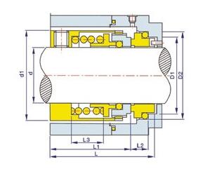 104型机械密封(图1)
